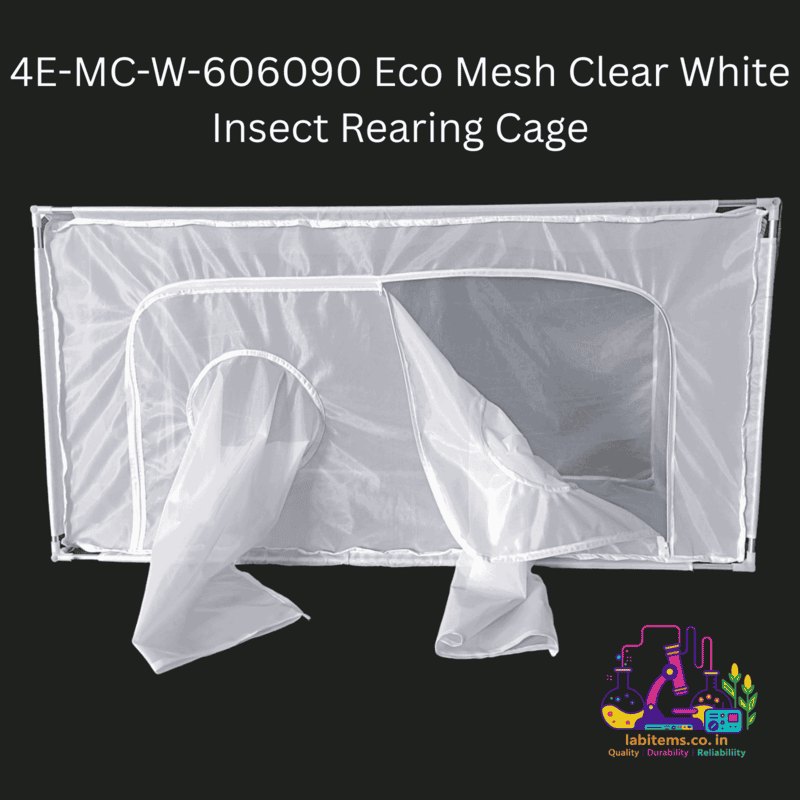 4E-MC-W-606090 Eco Mesh Clear White Insect Cage