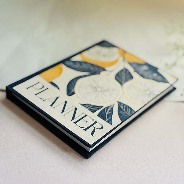 Undated Weekly Planner - Lemons