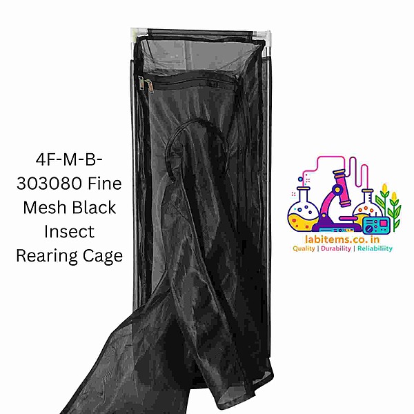 4F-M-B-303080 Fine Mesh Black Insect Rearing Cage
