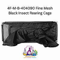 4F-M-B-404090 Fine Mesh Black Insect Rearing Cage