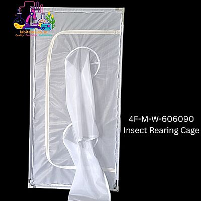 4F-M-W-606090 Fine Mesh White Insect Cage