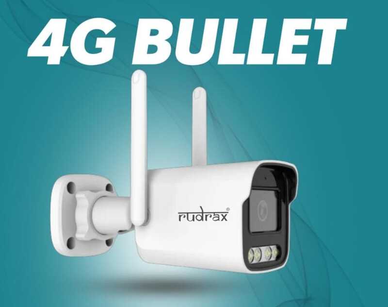 4G Sim Based Bullet CCTV Security Camera