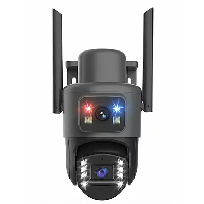 Solar Security Camera 4G 4MP Dual Lens AOV Camera Wireless Outdoor Security, Dual View, Motion Detection, Two Way Audio Solar Security Camera 4G 4MP Dual Lens AOV Camera Wireless Outdoor Security, Dual View, Motion Detection, Two Way Audio