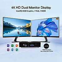 Intel N100 Mini PC – Alder Lake-N  4 LAN Industrial Mini PC