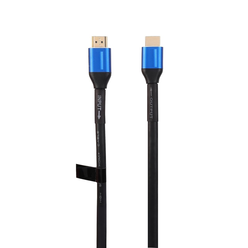 Hdmi Cable 4K 2.0V Supports 4K 60Hz, Ultra Hd, 3D, 1080P, Ethernet And Audio Return (Bandwidth upto 18 Gbps) Hd Audio & Video 2160P Compatible For Tv, Laptop, Pc, Monitor & Projector