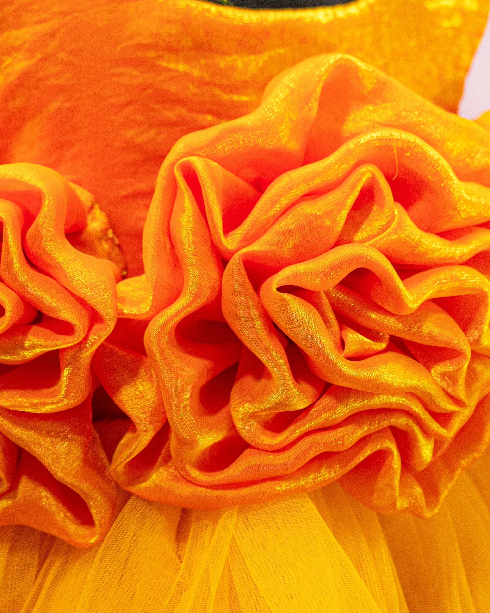 Golden Rose Princess Dress