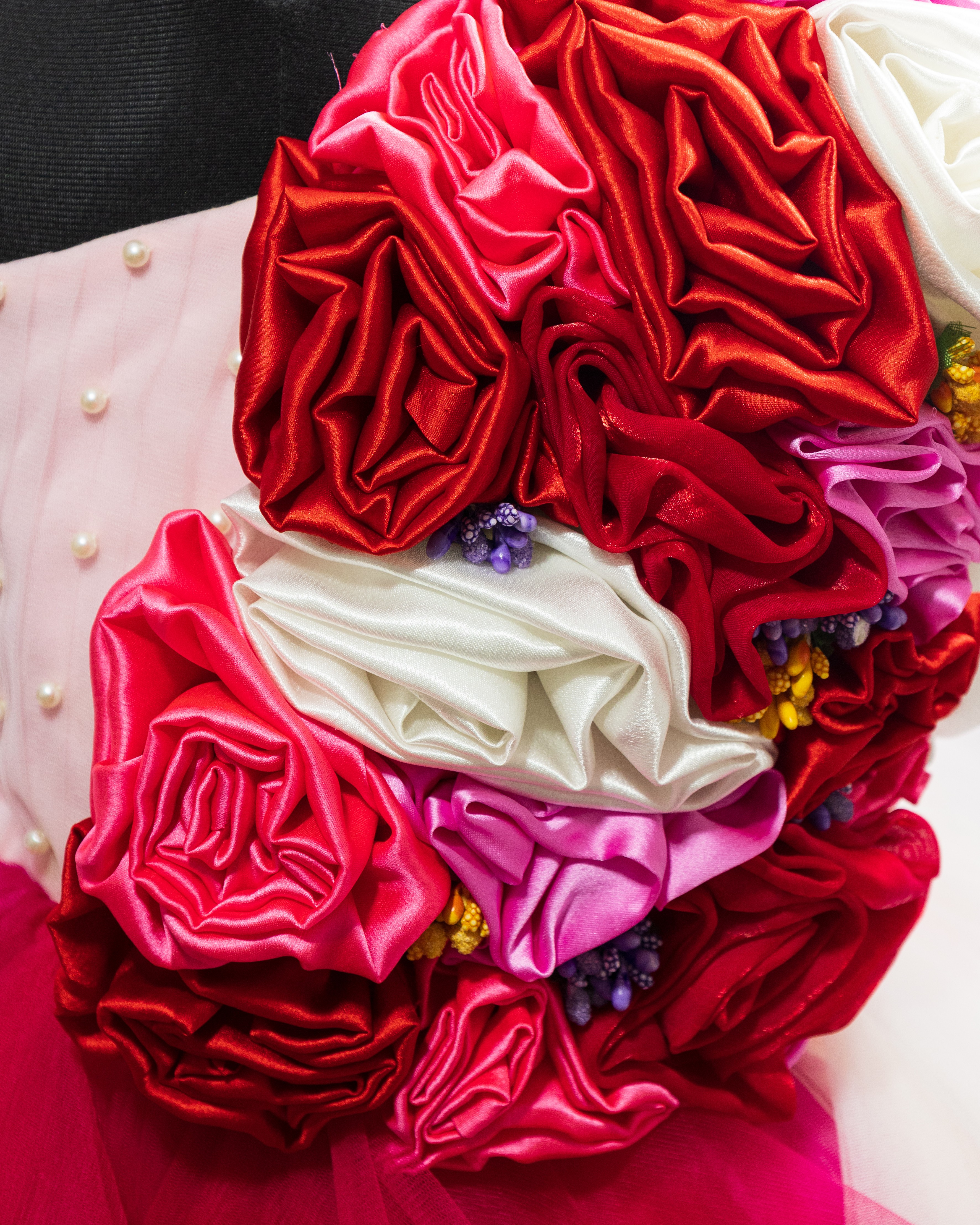 Rose Cascade Party Gown