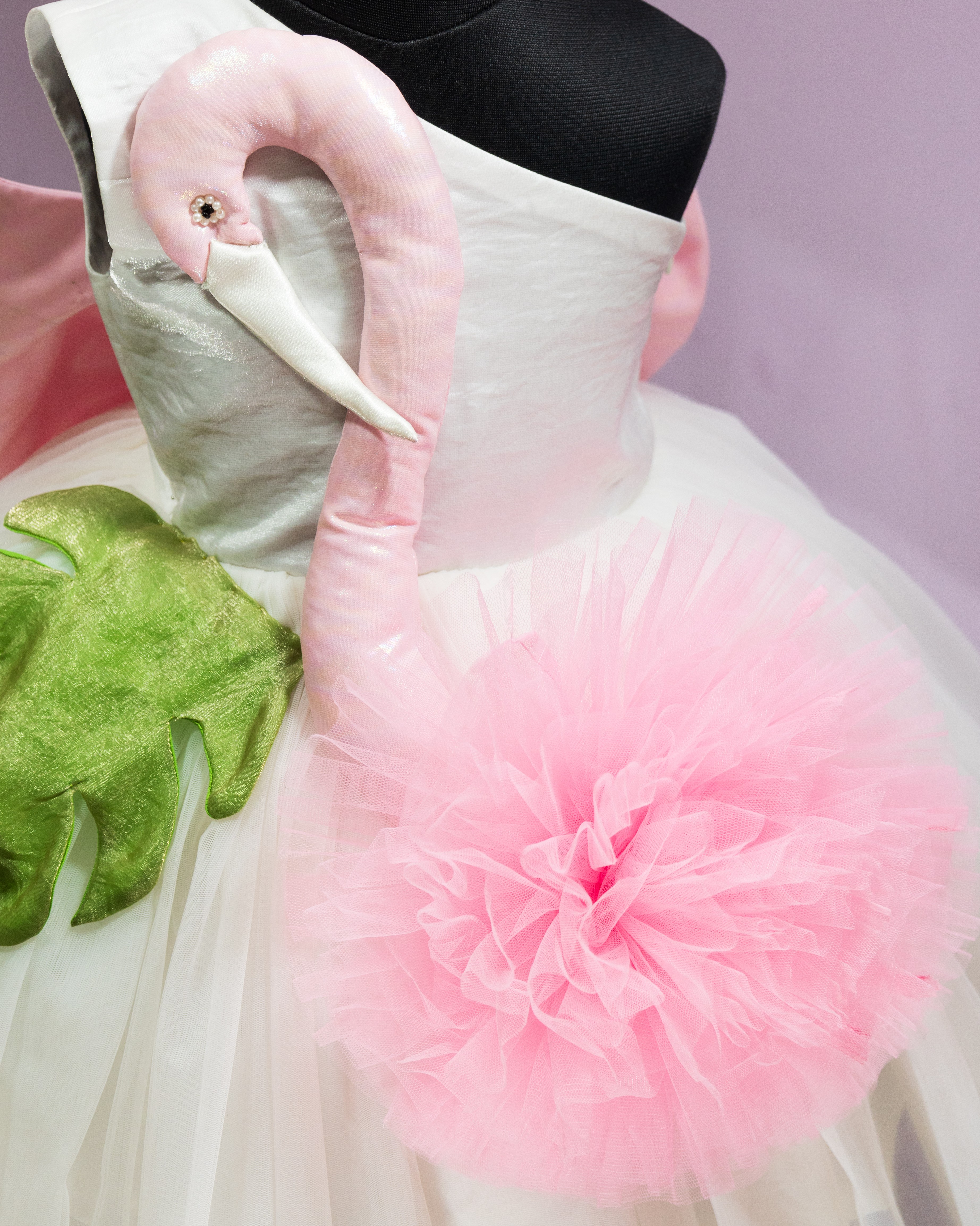 Flamingo Fantasy Gown