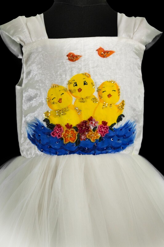 Ducklings in Bloom Tutu Dress