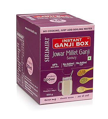 GANJI BOX Instant Jowar Millet Ganji GANJI BOX Instant Jowar Millet Ganji