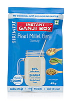 SIRIMIRI Ganji Packet Instant Pearl Millet mix 45g makes 500 ml