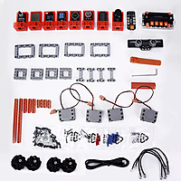 4WD Mecanum Chassis Robot Education Kit for micro:bit / mPython Board 4WD Mecanum Chassis Robot Education Kit for micro:bit / mPython Board
