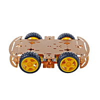 4 Wheel Acrylic Chassis Kit