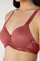 AMANTE Glam Lace Padded Wired Balconette Bra 05301