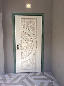 Modern Elegance: 3D HDHMR Moulding Door with Artistic Deco Paint