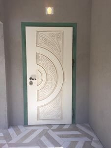 Modern Elegance: 3D HDHMR Moulding Door with Artistic Deco Paint
