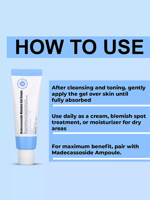 A'PIEU MADECASSOSIDE MOISTURE GEL CREAM