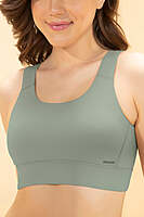 AMANTE Easy Slip-on Non-Padded Non-Wired Sports Bra 107101