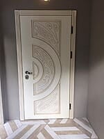 Modern Elegance: 3D HDHMR Moulding Door with Artistic Deco Paint