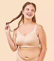 Enamor Full Support Super Lift Women's Cotton Everyday Minimizer Bra A112