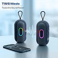 Ozzie LBS-102 10W Bluetooth Speaker – RGB Light | TWS Stereo | 8H Playtime | Blue