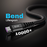 EVM SFC-03 USB A to USB C Cable  - Black