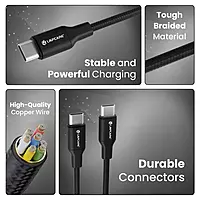 Lapcare Hook LTC‑615 USB Cable – 100W Fast Charging & High-Speed Data Transfer