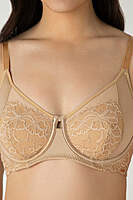 AMANTE Glam Floral Non-Padded Wired Minimizer Bra 05201