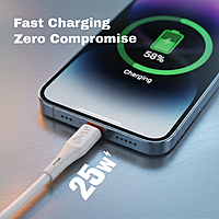 EVM C-018 USB A to USB C Cable - White