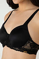 AMANTE Glam Lace Padded Wired Balconette Bra 05301