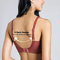 Nykd By Nykaa No Sweat Breast Separating Breathe Cotton Non Padded Non Wired Bra - NYB105