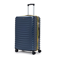 Carrspire Explorer Navy Blue Trolley Bag With TSA Lock and Super Silent Wheels- Set of 2 (Small and Medium)
