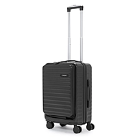 Carrspire UrbanPro Black Trolley Bag With USB Port and Tsa Lock