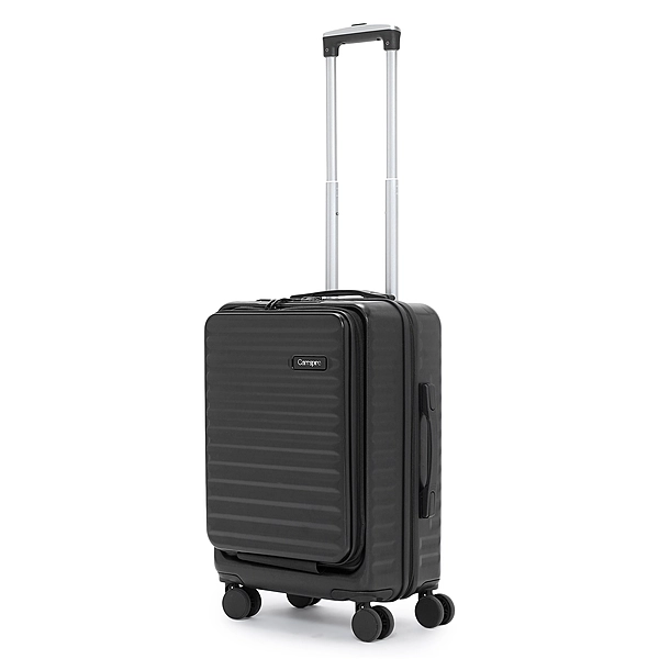 Carrspire UrbanPro Black Trolley Bag With USB Port and Tsa Lock