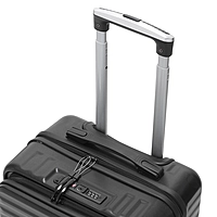 Carrspire UrbanPro Black Trolley Bag With USB Port and Tsa Lock
