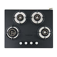 Carnival Plus 4 Burner Matt Finish Super Slim Tablet Hob Top 654 Burner Auto Ignition