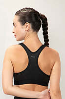 AMANTE Energize Medium Impact Round Neck Sports Bra 98701