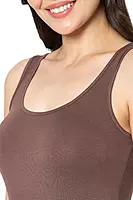 AMANTE Broad Straps Body Hugging Modal Vest 77101