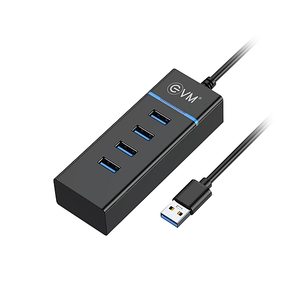 EVM DH4P 4 in 1 USB HUB with 1.5m Cable