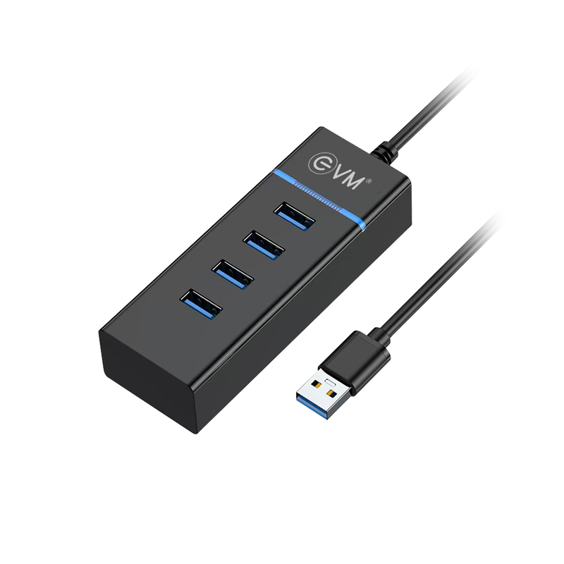 EVM DH4P 4 in 1 USB HUB with 1.5m Cable