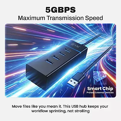 USB HUB EVM 4 IN 1 WITH 1.5M EVMDH4P USB HUB EVM 4 IN 1 WITH 1.5M EVMDH4P