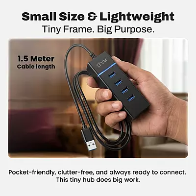 USB HUB EVM 4 IN 1 WITH 1.5M EVMDH4P USB HUB EVM 4 IN 1 WITH 1.5M EVMDH4P