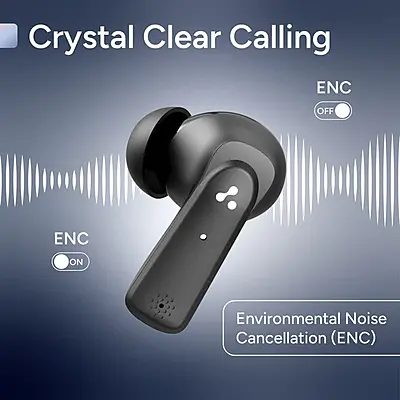 TWS Ambrane Dots Prime Black