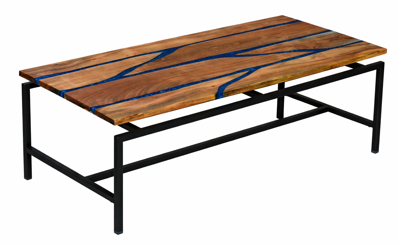 Marine Epoxy Coffee Table