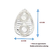 Silver Betel Leaf Haldi Kumkum Plate