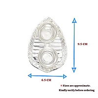 Silver Betel Leaf Haldi Kumkum Plate