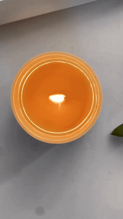 Secret Message Candle with lid, personalized soy wax candle featuring hidden message inside Secret Message Candle with lid, personalized soy wax candle featuring hidden message inside