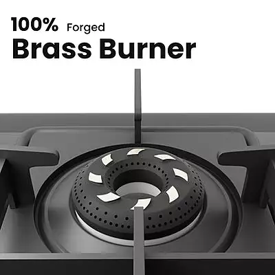 Slimmest Magnite 4 Burner Glass Hob Top Cooktop Manual Ignition