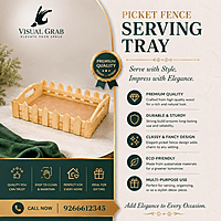 Picket Fence Serving Tray