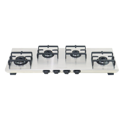 Stainless-Steel Cooktop, ISI Certified Manual Ignition